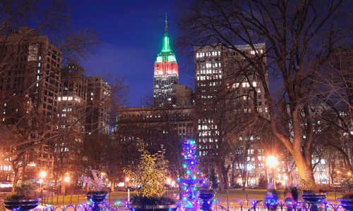 NYC Christmas Lights Tour Limo​